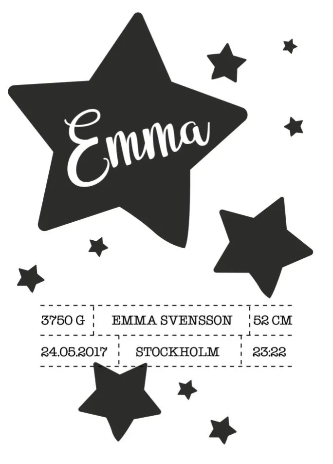 A star is born (21x29,7 cm (A4))