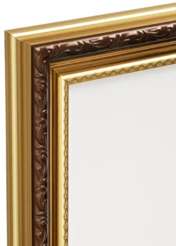 Abisko Collageramme IX Guld - 3 Billeder (13x18 cm)