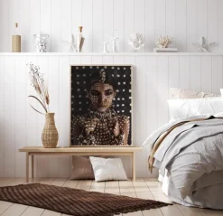 Aboriginal body art I Plakat (21x29.7 cm (A4))