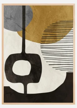 Abstract Art l Plakat (21x29.7 cm (A4))