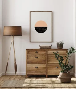 Abstract Circle I Plakat (21x29.7 cm (A4))