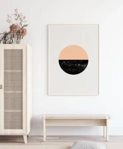 Abstract Circle I Plakat (21x29.7 cm (A4))