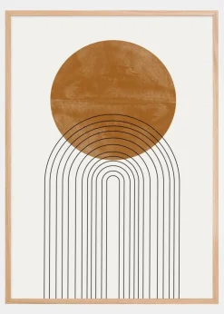 Abstract Flow No2 Plakat (21x29.7 cm (A4))