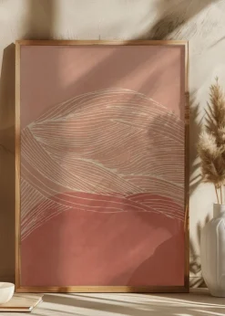 Abstract From the road Plakat (21x29.7 cm (A4))