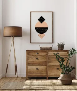 Abstract Geometry VI Plakat (21x29.7 cm (A4))