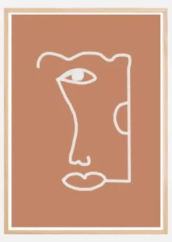 Abstract Head No2 Plakat (21x29.7 cm (A4))