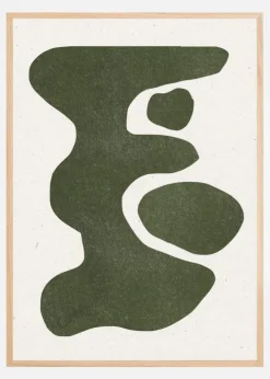 Abstract Retro Shapes Plakat (21x29.7 cm (A4))