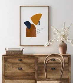 Abstract Shapes I Plakat (21x29.7 cm (A4))