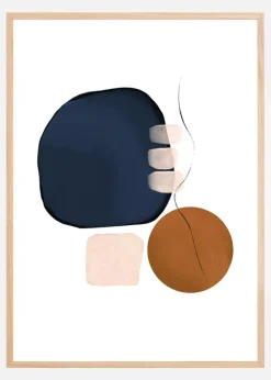 Abstract Shapes III Plakat (21x29.7 cm (A4))