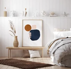 Abstract Shapes V Plakat (21x29.7 cm (A4))