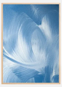 Acrylic Waves No 2 Plakat (21x29.7 cm (A4))