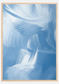 Acrylic Waves No 1 Plakat (21x29.7 cm (A4))