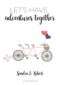 Adventure bike (21x29,7 cm (A4))