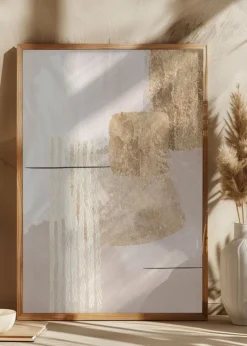 Aesthetic Gold-3 Plakat (21x29.7 cm (A4))