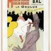 Affiche Pour Le Moulin Rouge la Goulue (1898 Plakat (21x29.7 cm (A4))