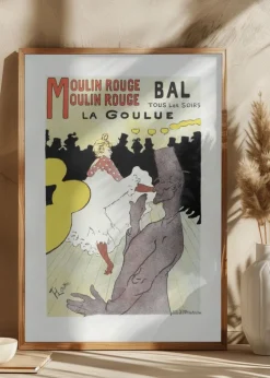 Affiche Pour Le Moulin Rouge la Goulue (1898 Plakat (21x29.7 cm (A4))