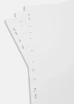 Albumblad - 25 Hvide ark