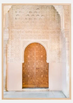 Alhambra Door Plakat (21x29.7 cm (A4))