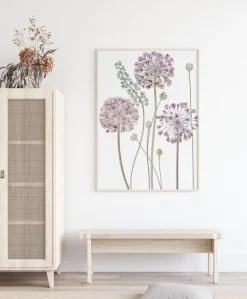 Allium Plakat (21x29.7 cm (A4))