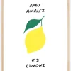 Amo Amalfi Plakat (21x29.7 cm (A4))