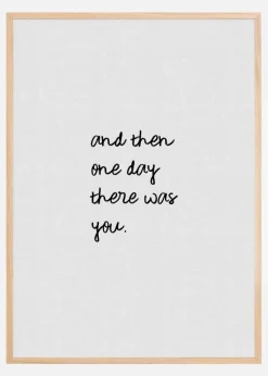 And Then One Day Plakat (21x29.7 cm (A4))