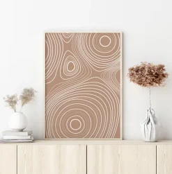 Annual Rings Plakat (21x29.7 cm (A4))