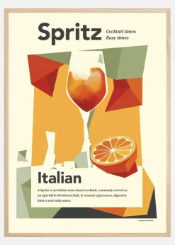 Aperol spritz print Plakat (21x29.7 cm (A4))