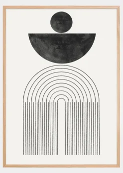 Arch Composition No6 Plakat (21x29.7 cm (A4))