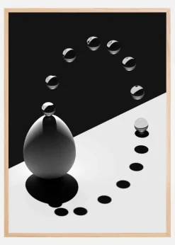 Arch Drops Egg Plakat (21x29.7 cm (A4))