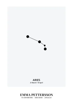 Aries - stjernetegn (21x29,7 cm (A4))