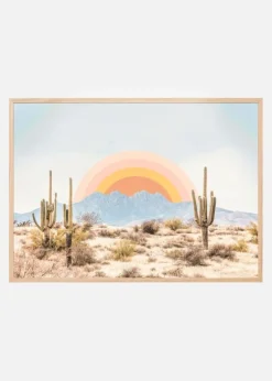 Arizona Sunrise Plakat (21x29.7 cm (A4))