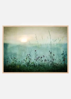 Autumn sunrise Plakat (21x29.7 cm (A4))