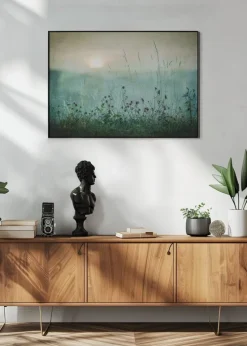 Autumn sunrise Plakat (21x29.7 cm (A4))