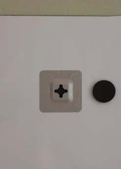 Badeværelsesspejl 40x40 cm