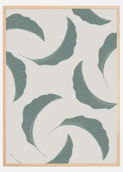 Banana Leaves Multiple Plakat (21x29.7 cm (A4))