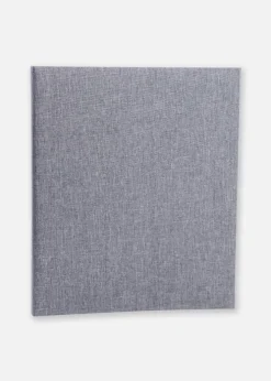 Base Line Canvas Ringbind - Grå