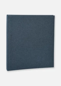 Base Line Canvas Ringbind - Blå