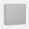 Base Line Canvas Wire-O Beige 30x30 cm (50 Hvide sider / 25 Ark)