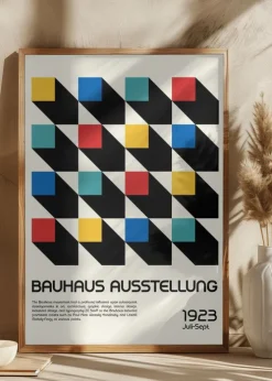 Bauhaus Ausstellung Plakat (21x29.7 cm (A4))
