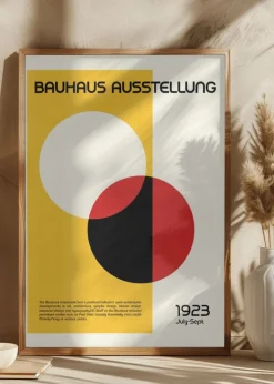 Bauhaus Ausstellung Plakat (21x29.7 cm (A4))