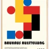 Bauhaus Ausstellung Plakat (21x29.7 cm (A4))