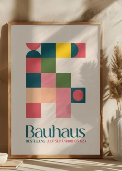 Bauhaus Kutular Plakat (21x29.7 cm (A4))