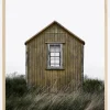 Beach Hut Plakat (21x29.7 cm (A4))