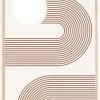 Beige Arc Poster No.2 Plakat (21x29.7 cm (A4))