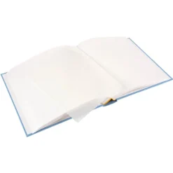 Bella Vista Fotoalbum Blå - 30x31 cm (100 Hvide sider / 50 blade)