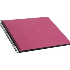 Bella Vista Spiralalbum Fuchsia - 35x30 cm (40 Sorte sider / 20 blade)