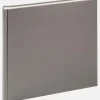 Beyond Album Grå - 22,5x24 cm (40 Hvide sider / 20 ark)