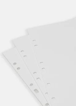 BGA Albumblad SA4 - 30 Hvide ark