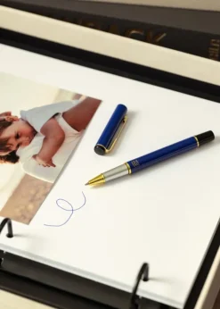 BGA Albumpen Blå - 0,5 mm