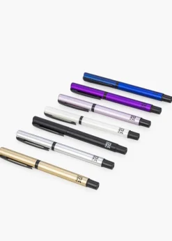 BGA Albumpen Metallic Sort - 1 mm